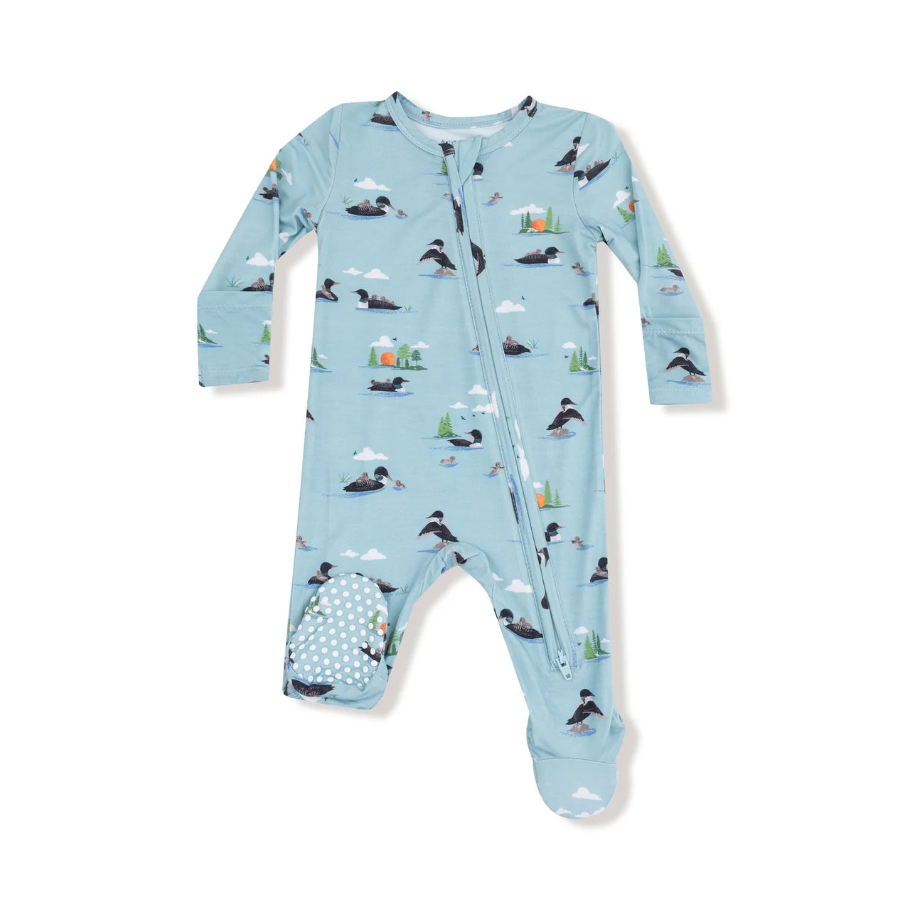 Zippered Footie- Loons
