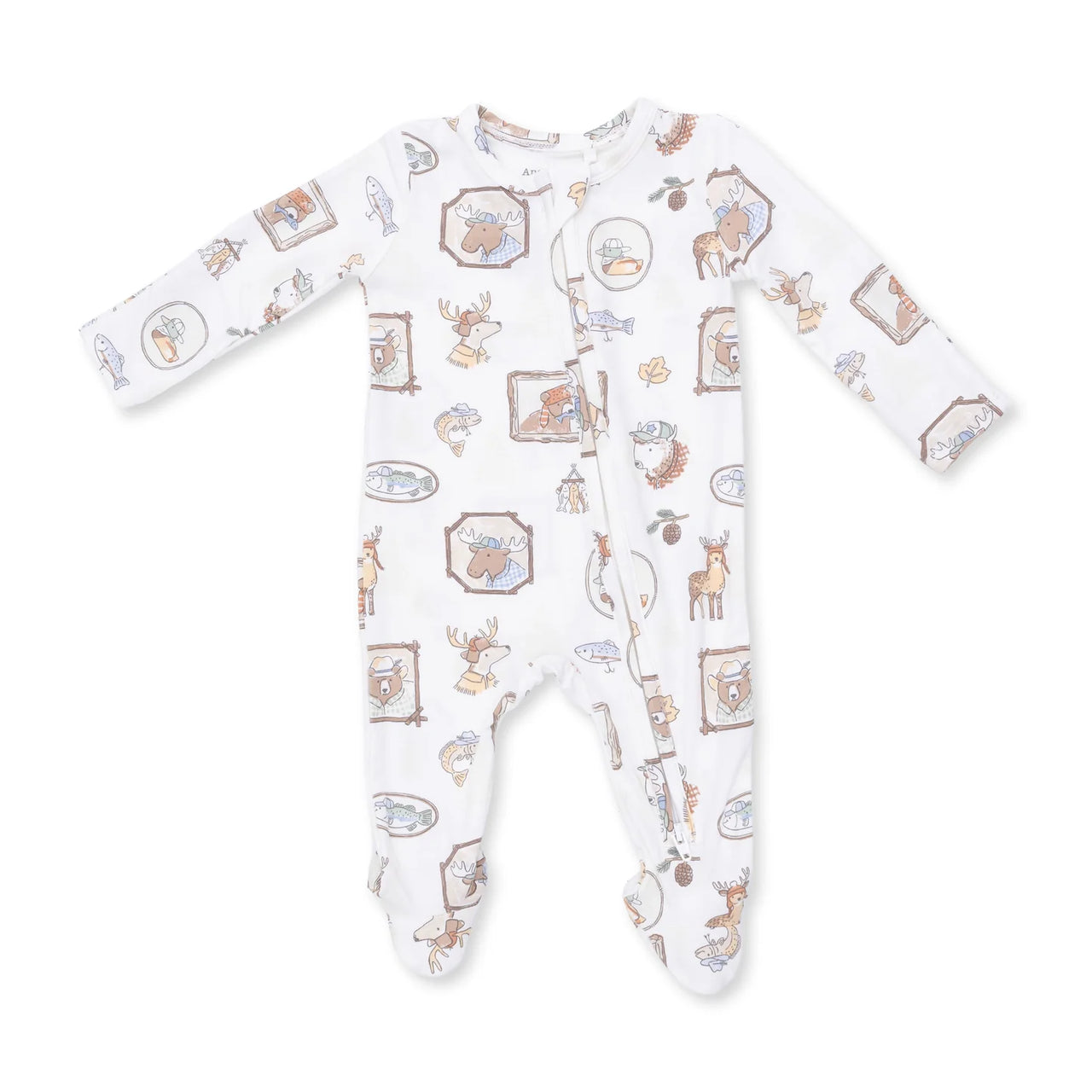 Zippered Footie- Woodson's Family Cabin