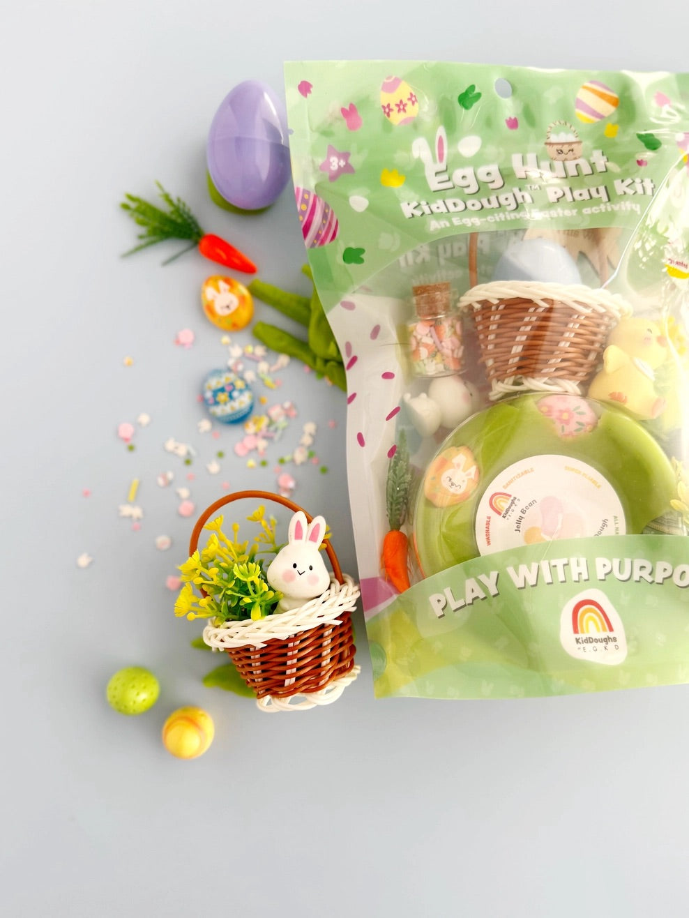 Egg Hunt Kiddough Play Kit