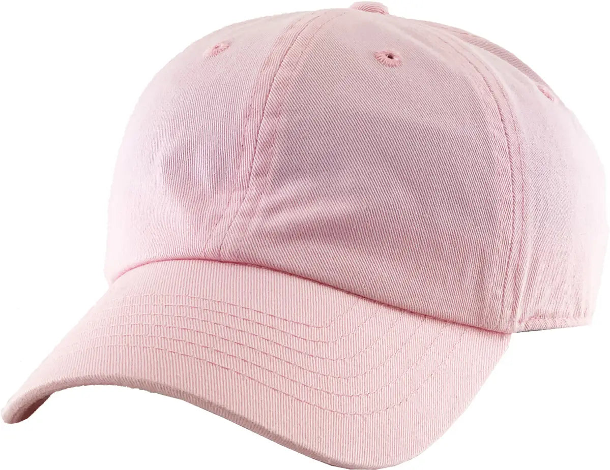 Custom Embroidered Kids Baseball Cap- Pink