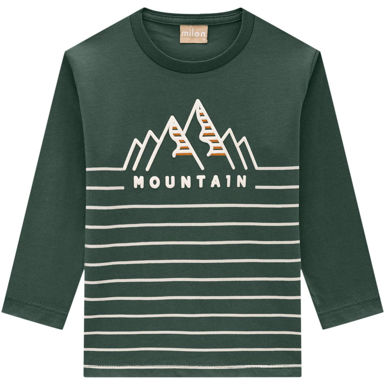 Green Go for The Mountains Long Sleeve Top