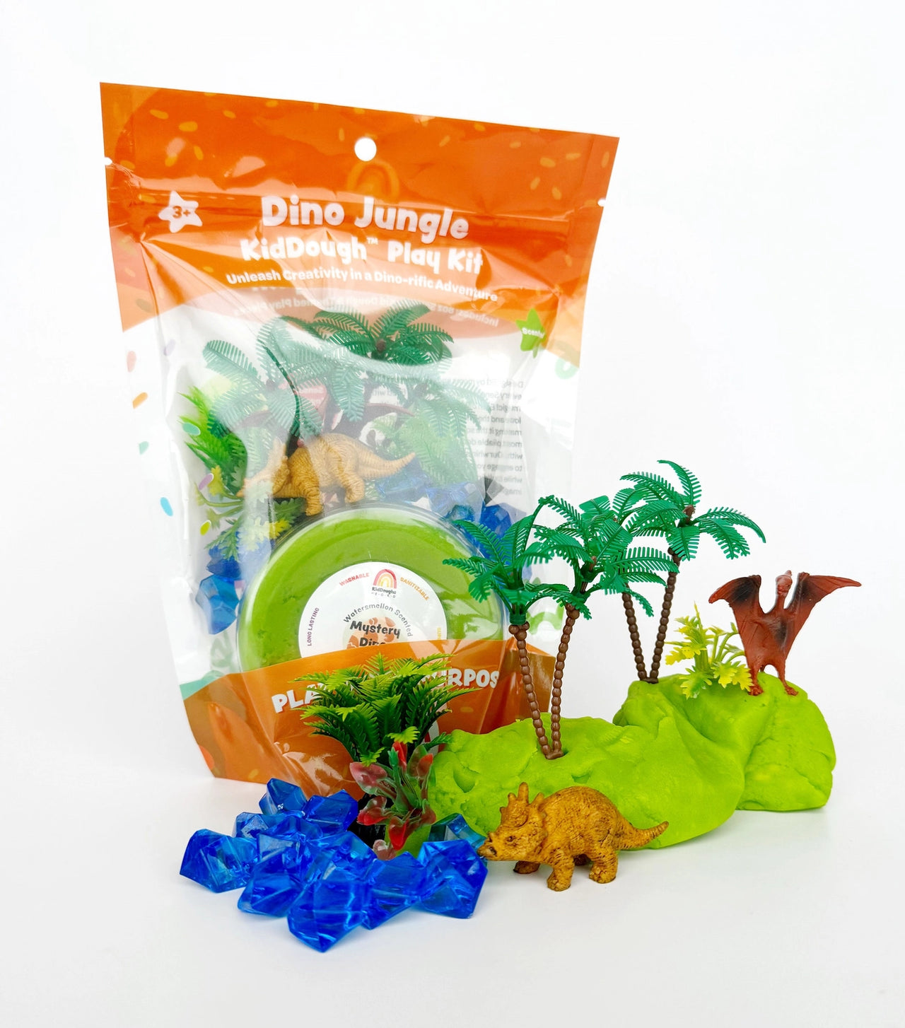 Kiddough Play Kit- Dino Jungle