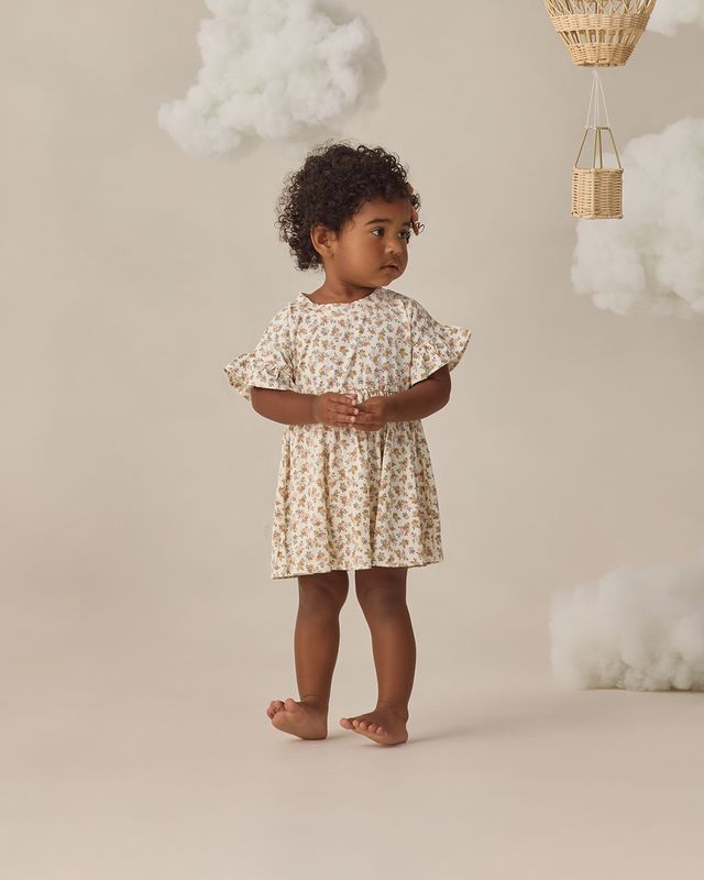 Wildflower Bamboo Babydoll Dress