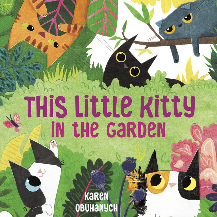 This Little Kitty in Garden