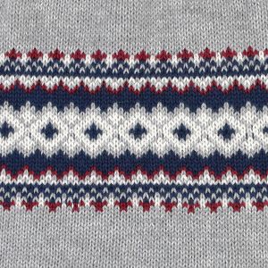 Cozy Fair Isle Knit Crew Sweater