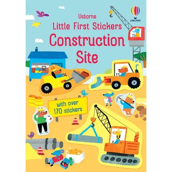 Little First Stickers Construction Site