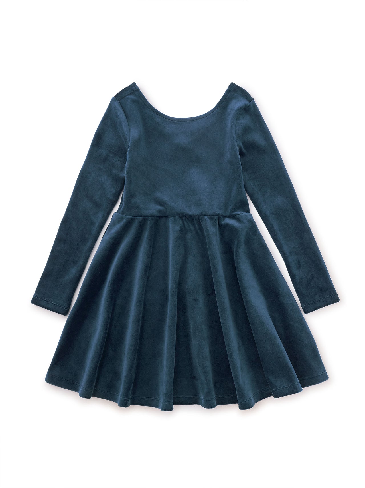Velour Ballet Dress - Ink Blue