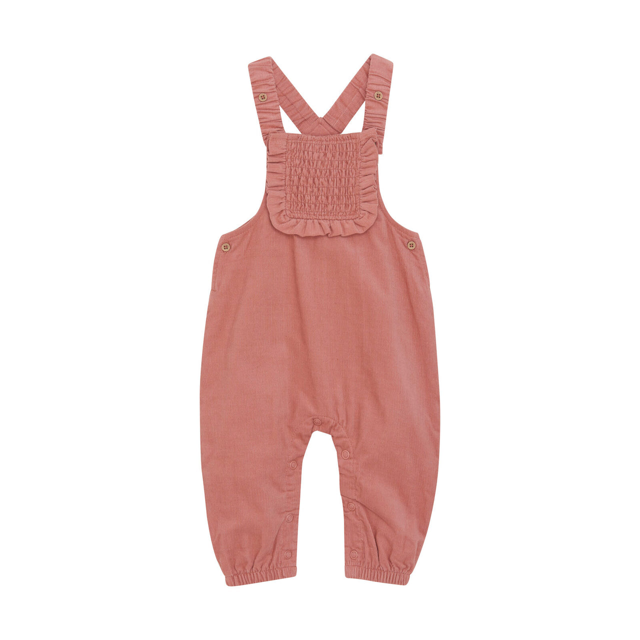 Corduroy Overalls - Dusty Rose