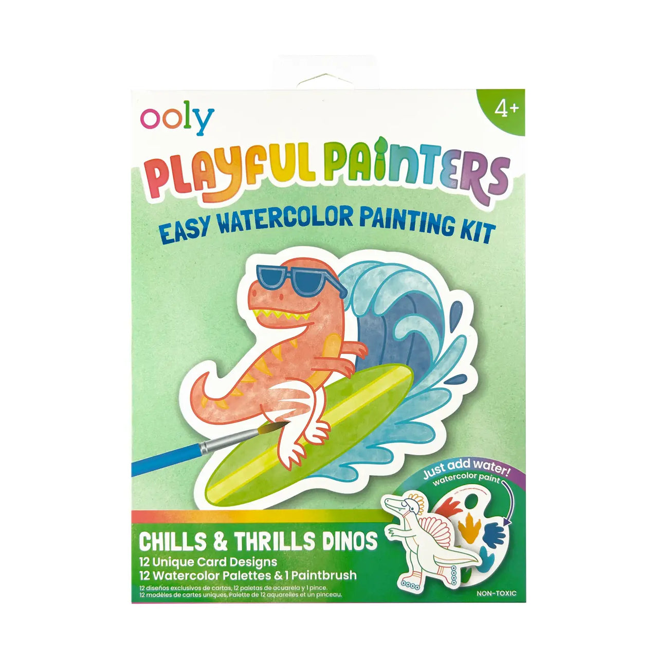 Playful Painters: Watercolor Painting Kit - Chills & Thrills