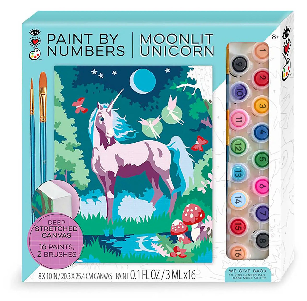 iHeartArt Paint By Numbers- Moonlit Unicorn