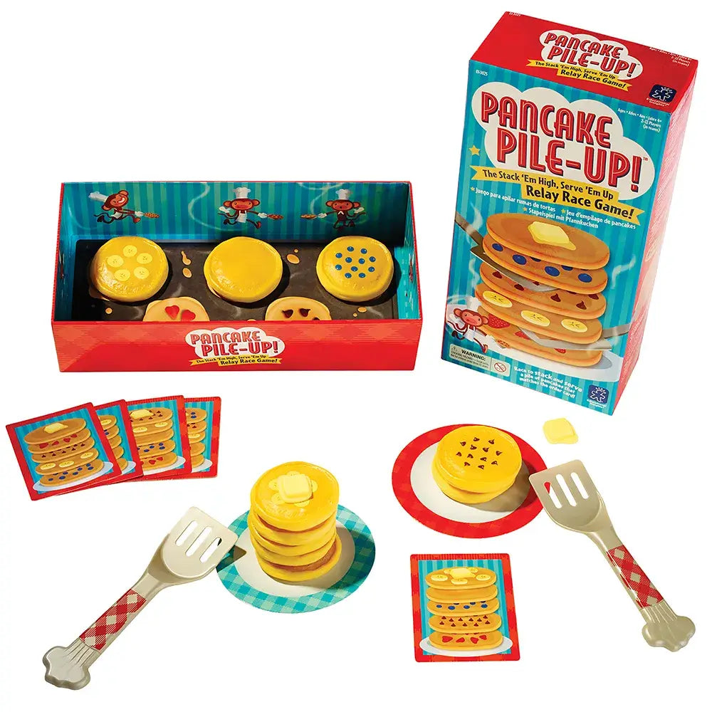 Pancake Pile-Up Relay Game