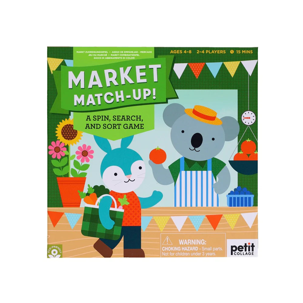Market Match-Up: A Spin, Search, and Sort Game