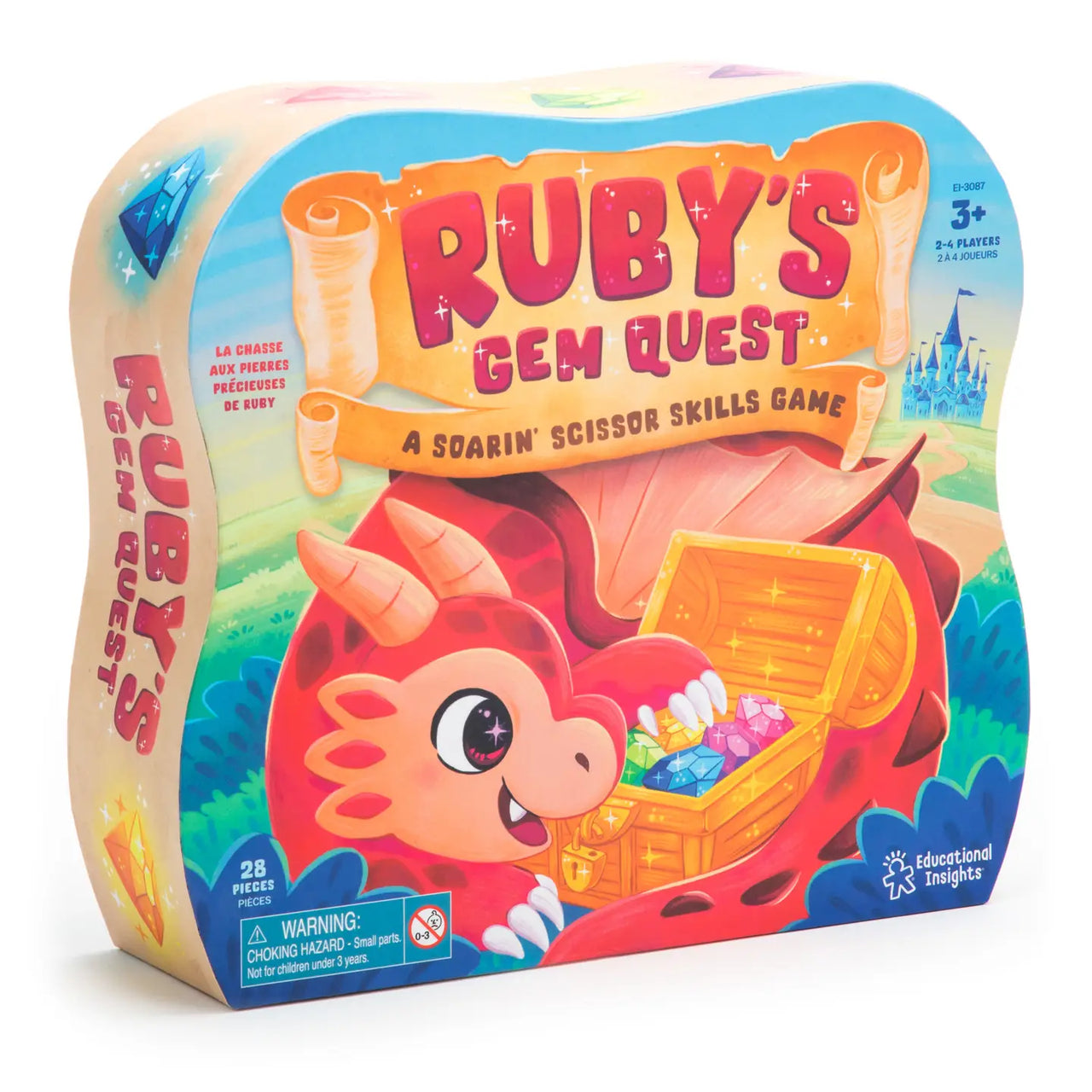 Ruby's Gem Quest, A Soarin' Scissor Skills Game