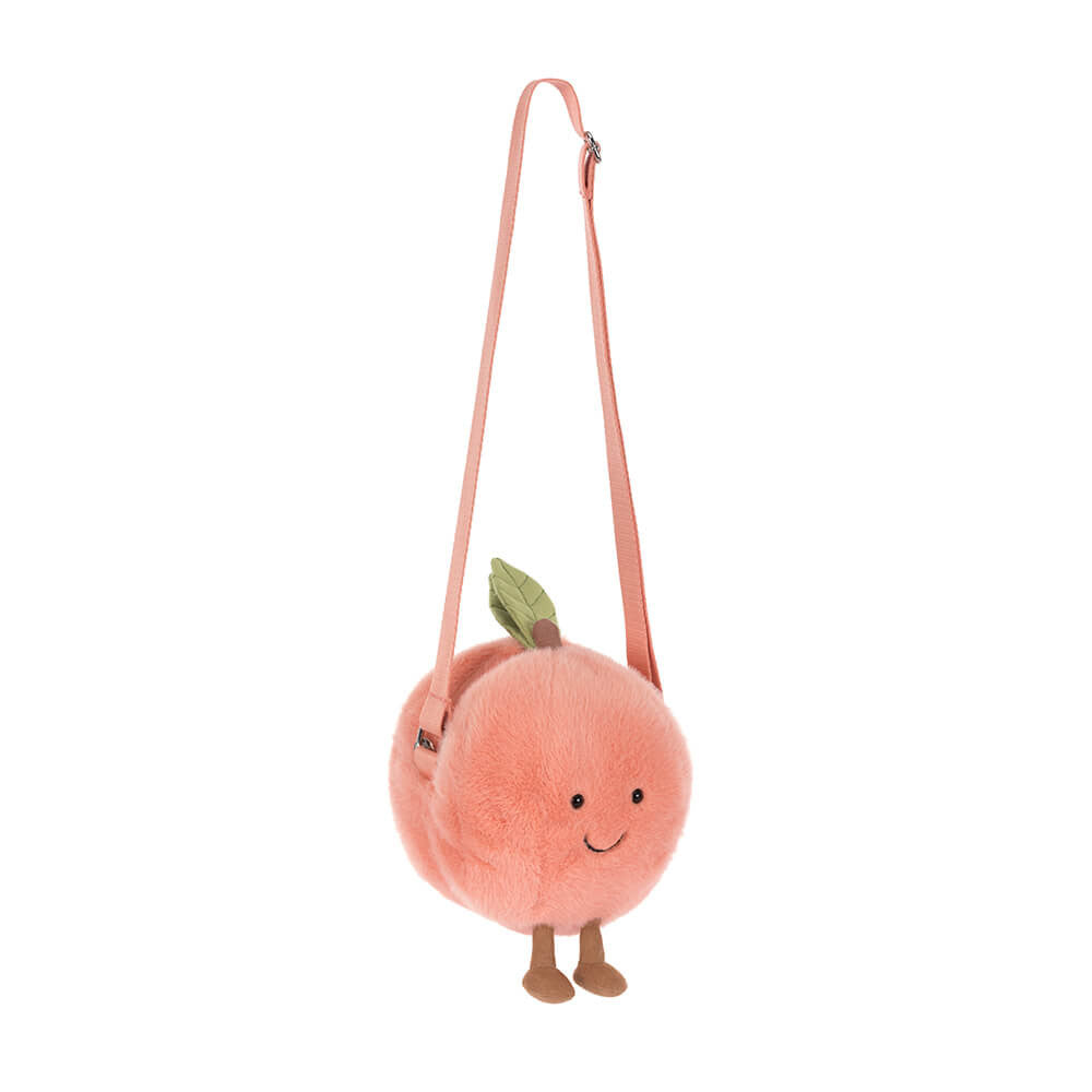 Amuseables Peach Shoulder Bag - Jellycat