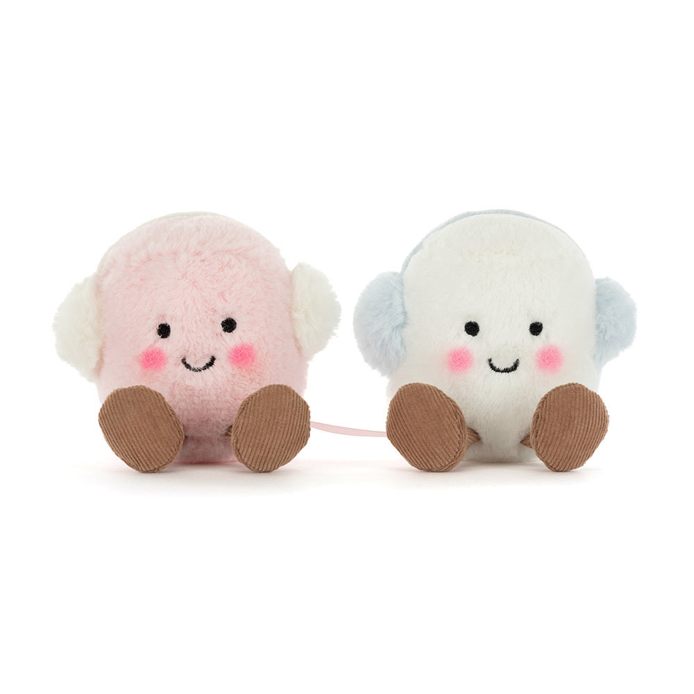 Amuseables Toastie Pink and White Marshmallows - Jellycat