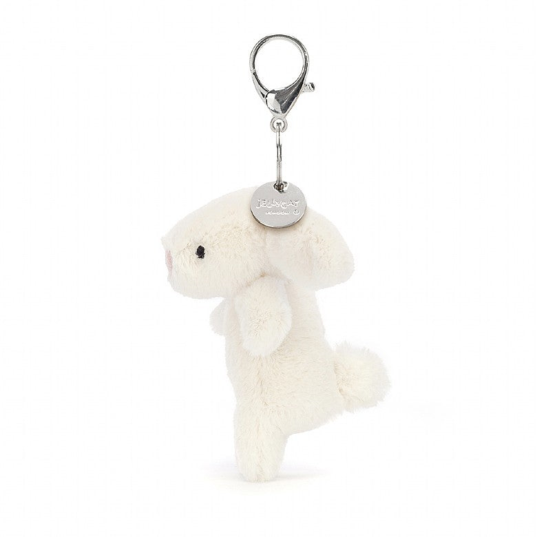 Bashful Bunny Cream Bag Charm - Jellycat