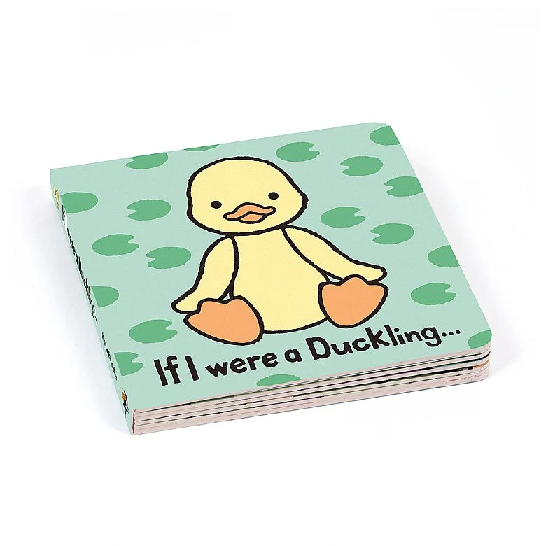 If I were a Duckling Board Book - Jellycat