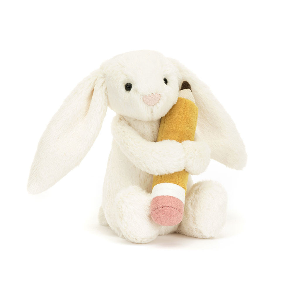 Bashful Bunny Small with Pencil - Jellycat