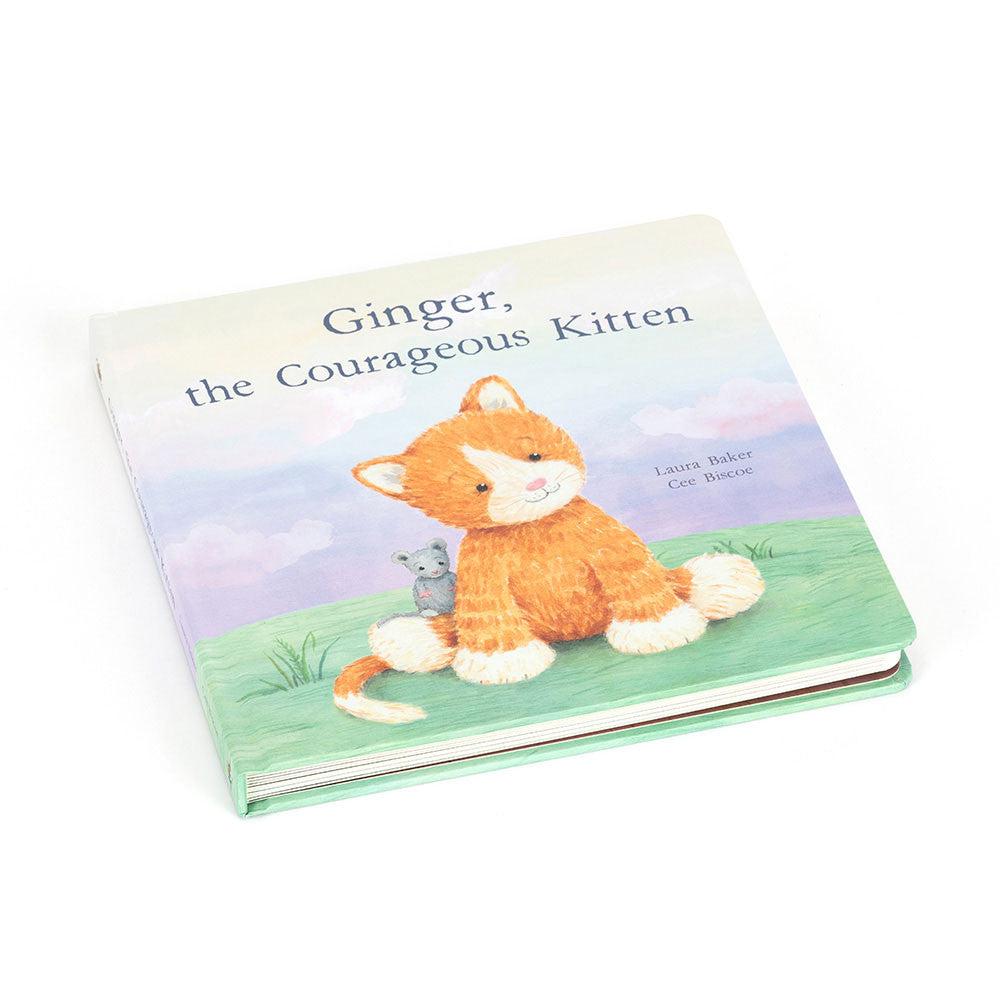 Ginger, the Courageous Kitten Book - Jellycat