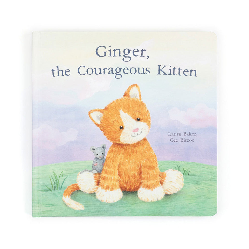 Ginger, the Courageous Kitten Book - Jellycat