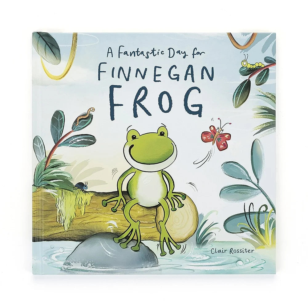 A Fantastic Day for Finnegan Frog Book - Jellycat