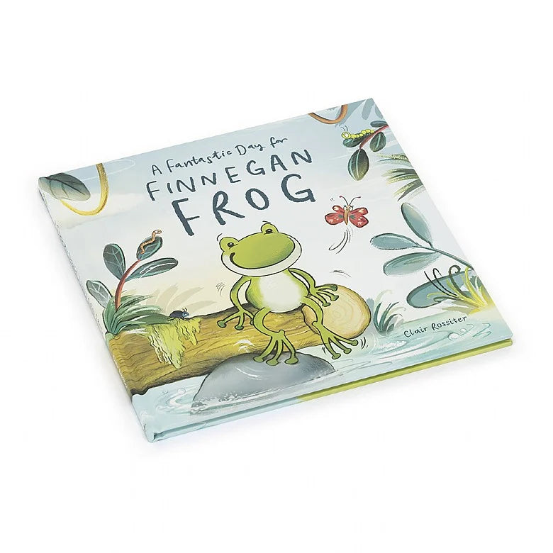 A Fantastic Day for Finnegan Frog Book - Jellycat
