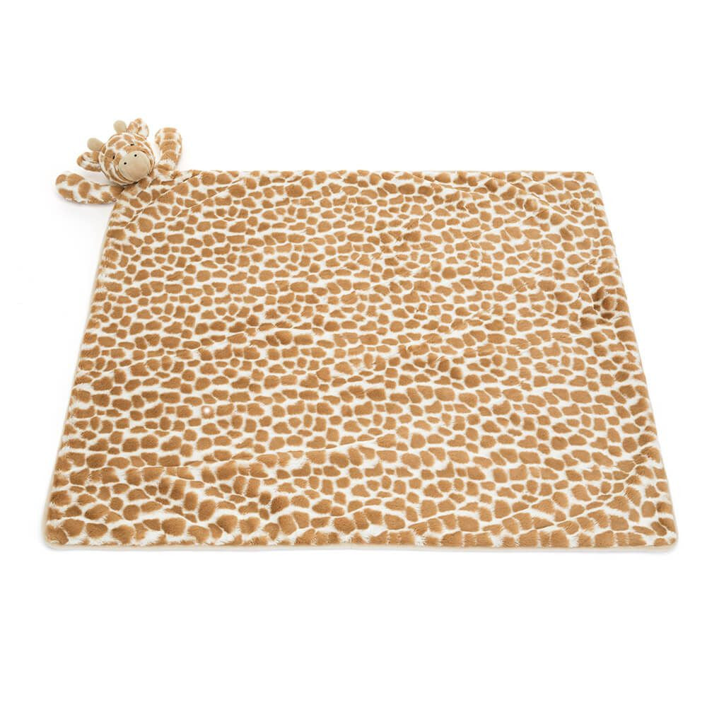 Bashful Giraffe Blankie - Jellycat
