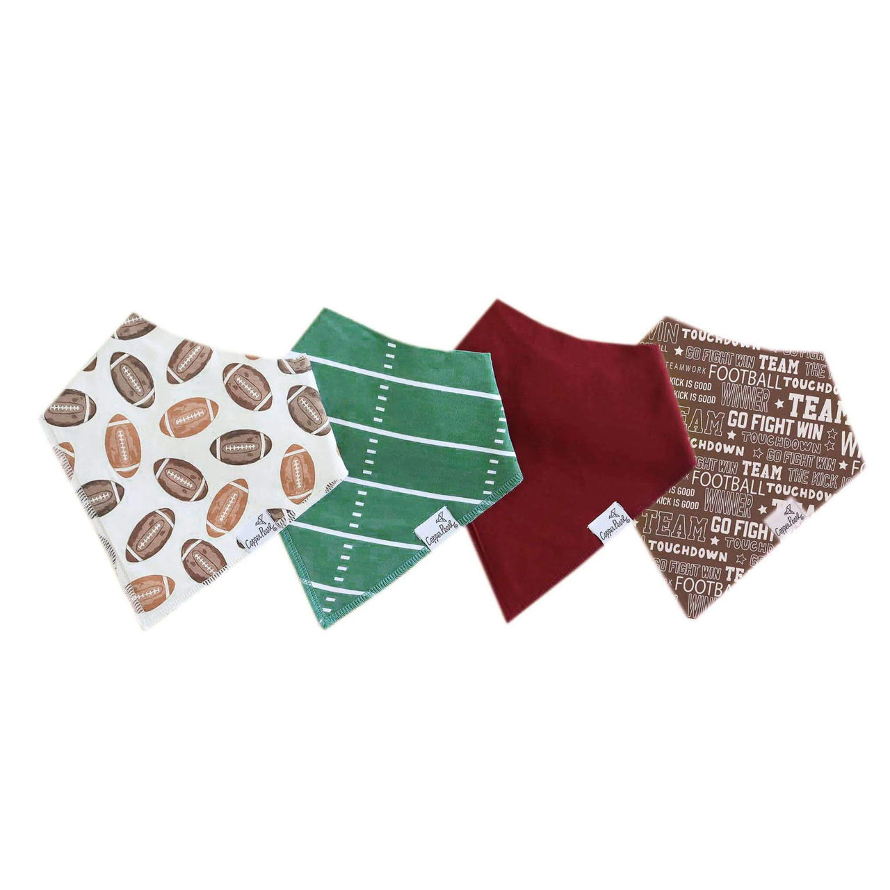 Baby Bandana Bib Set of 4- Blitz