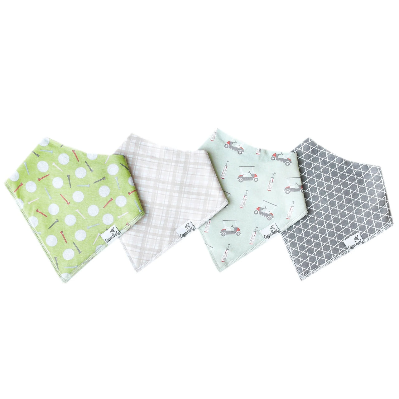 Baby Bandana Bib Set of 4- Bogey