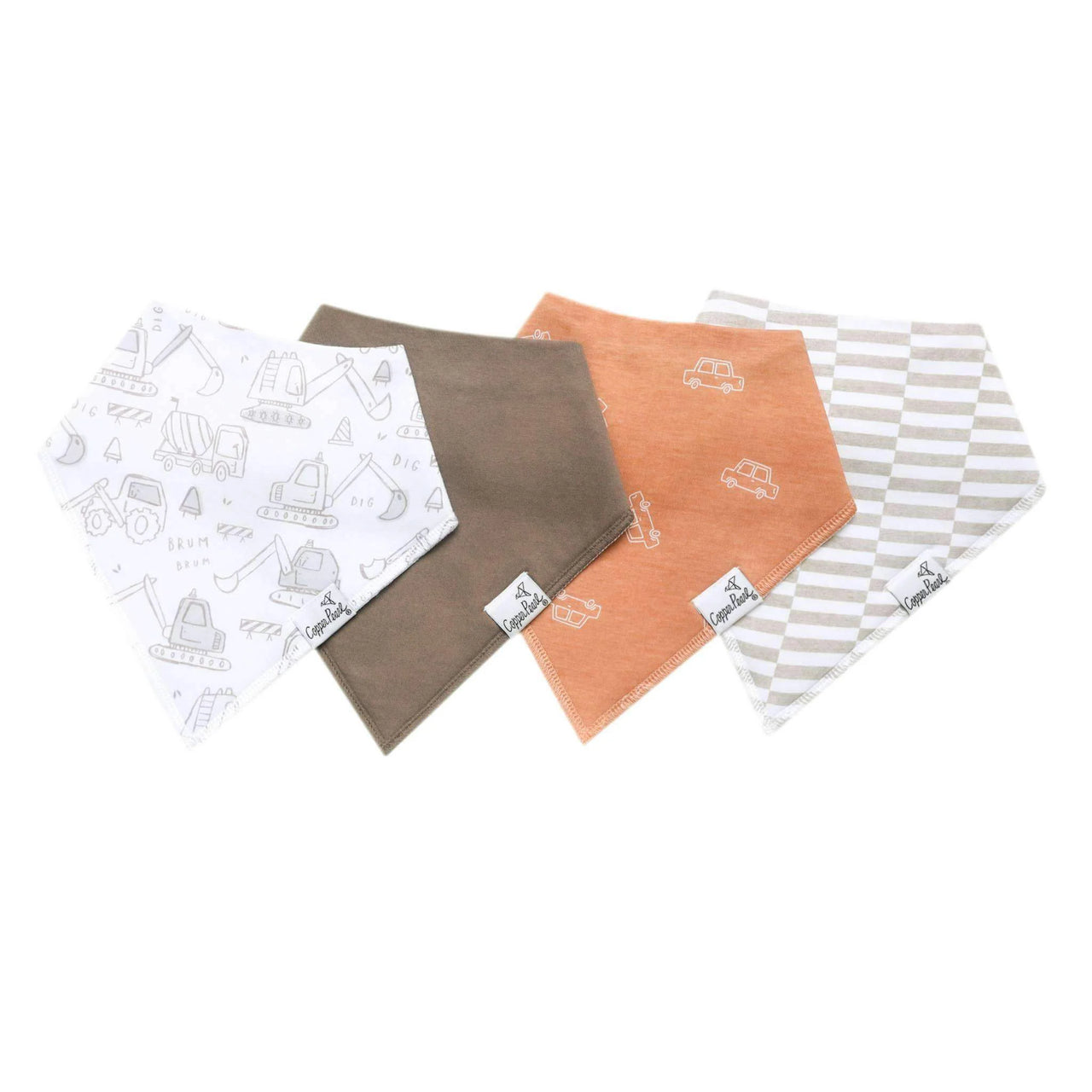 Baby Bandana Bib Set of 4- Gage