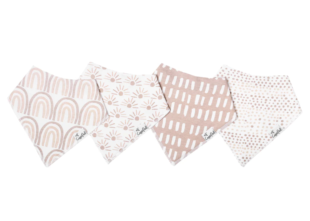Baby Bandana Bib Set of 4- Bliss