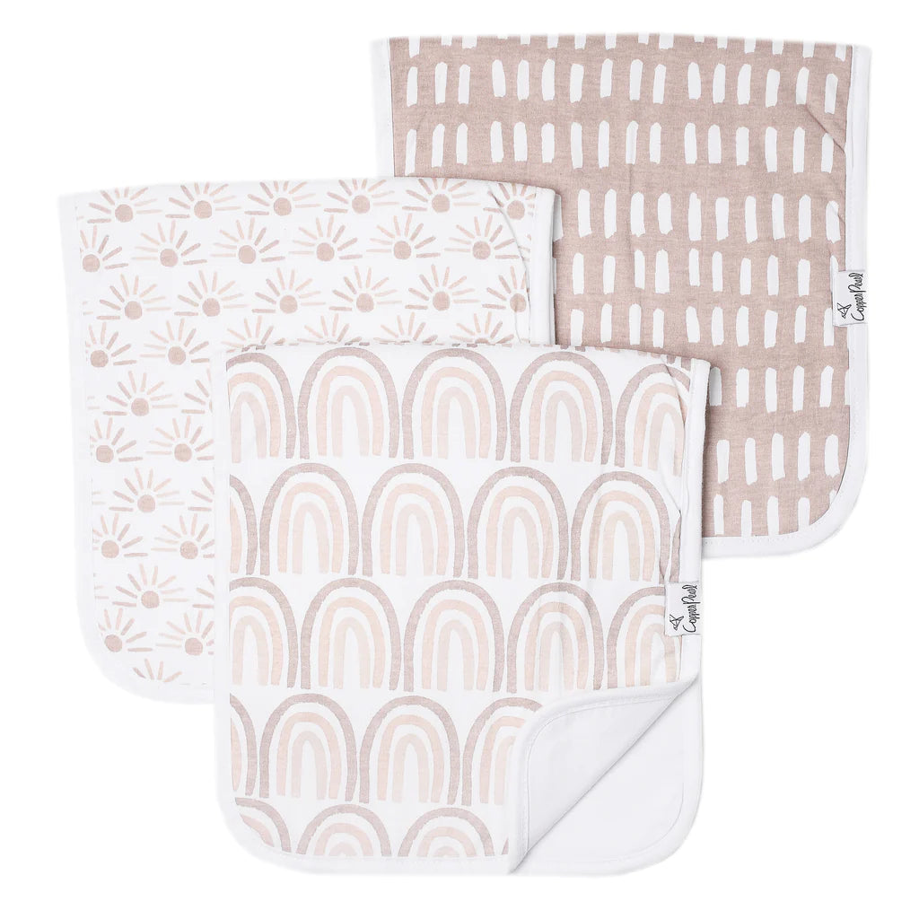 Burp Cloth Set of 3- Bliss