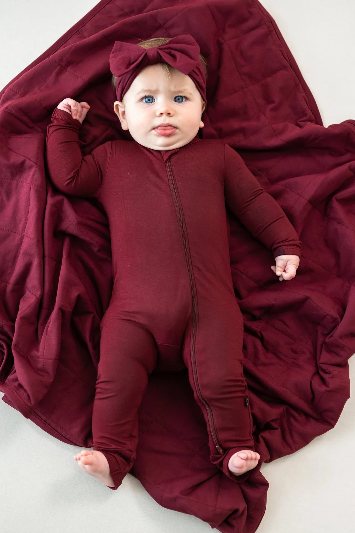 Baby Blanket 1.0 - Burgundy