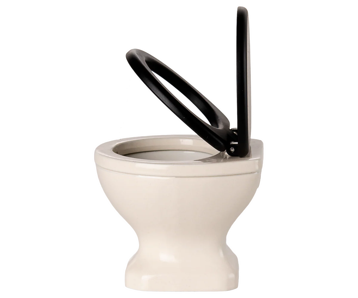 WC, Mouse - Off white - Maileg Toilet