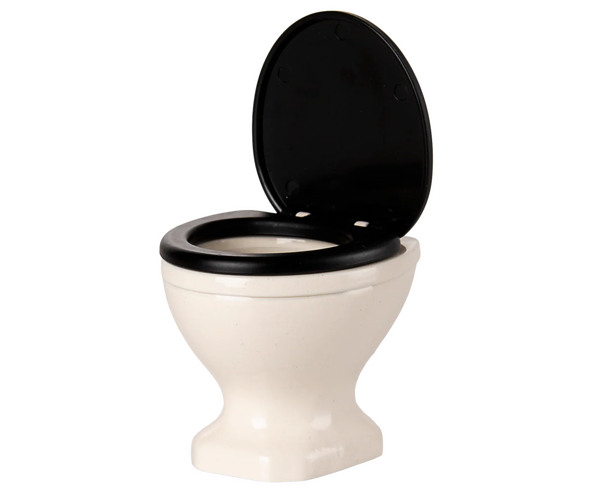 WC, Mouse - Off white - Maileg Toilet