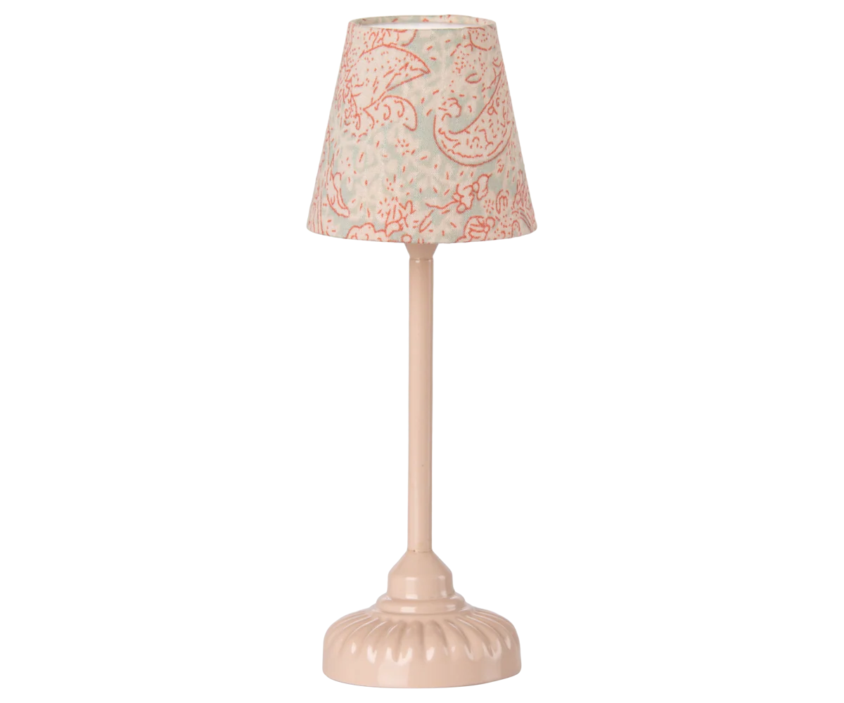 Vintage Floor Lamp, Mouse- Powder
