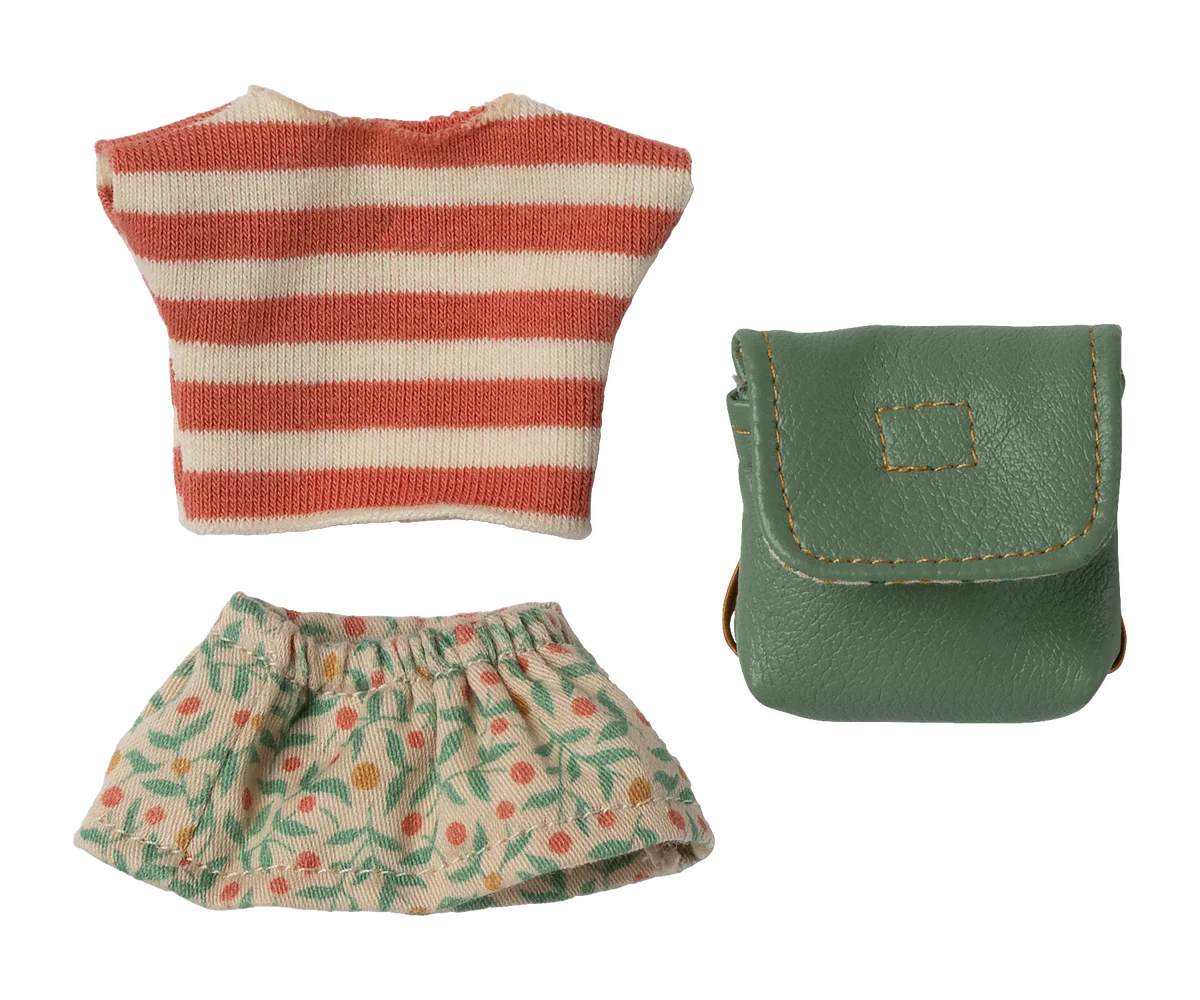 Clothes and Bag, Big Sister- Green