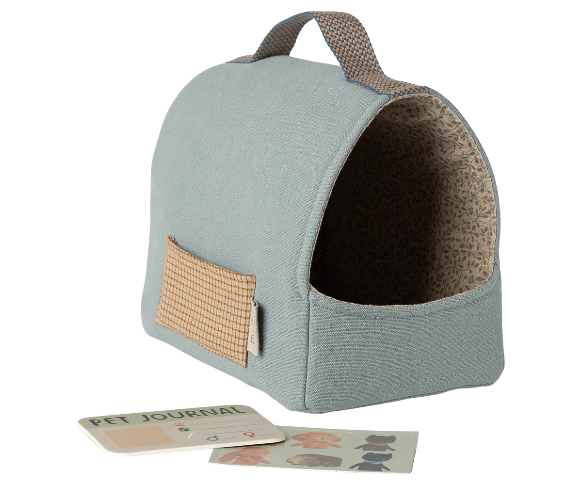 Pet Carrier- Dusty Blue