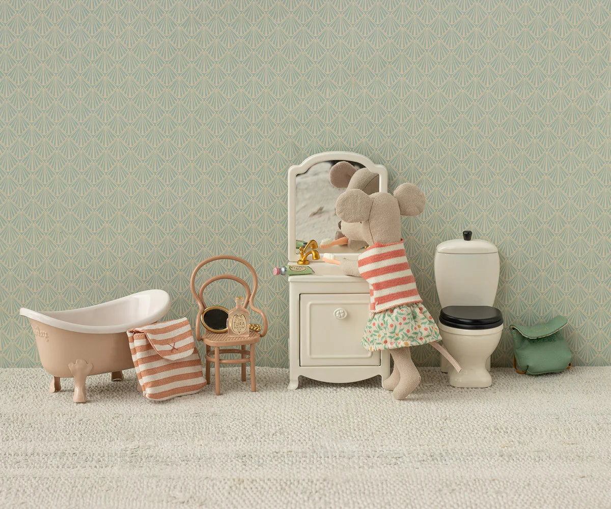 Tricycle mouse, Big sister - Green - Maileg