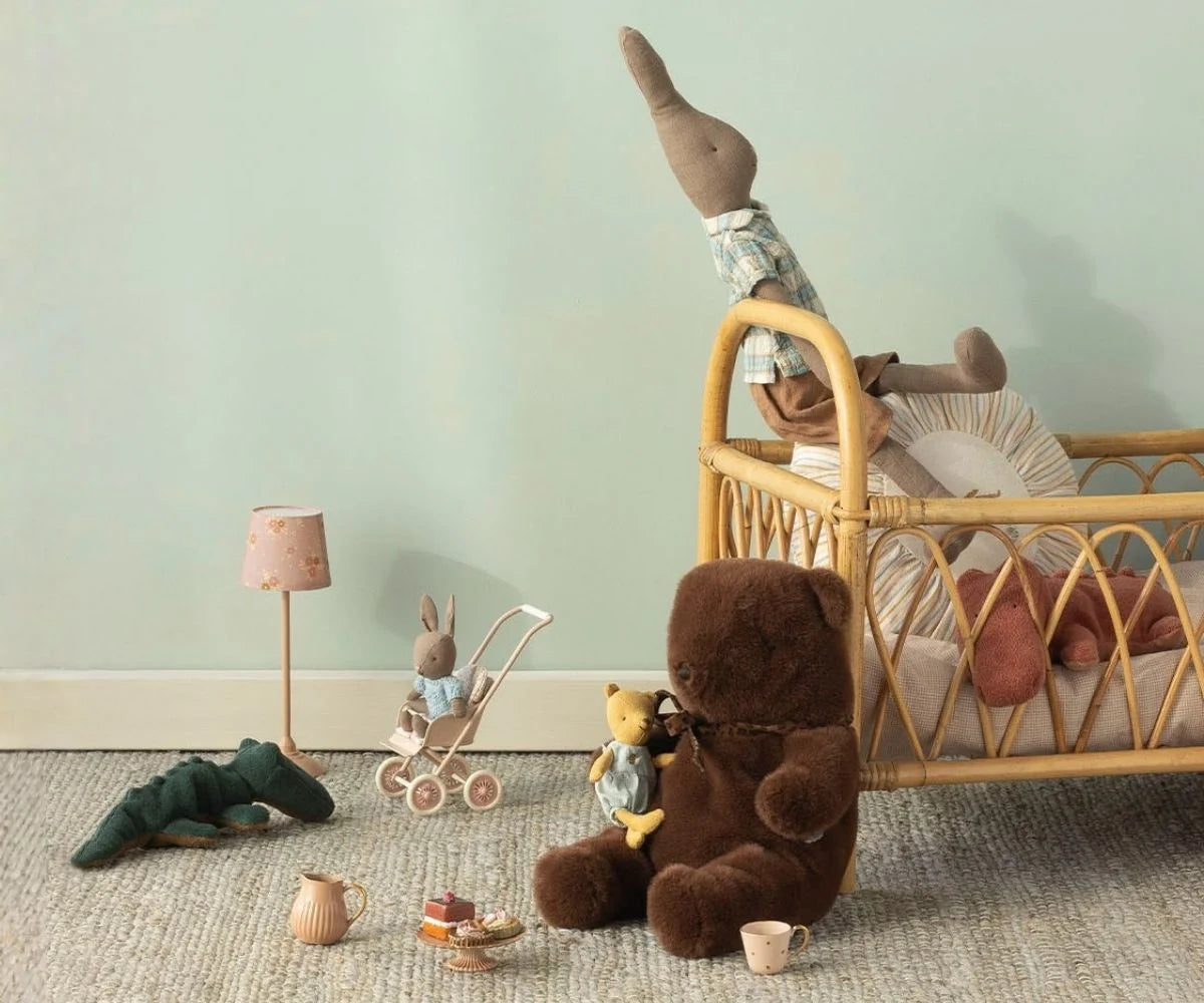 Maileg Teddy Bear Plush - Medium - Dark Chocolate