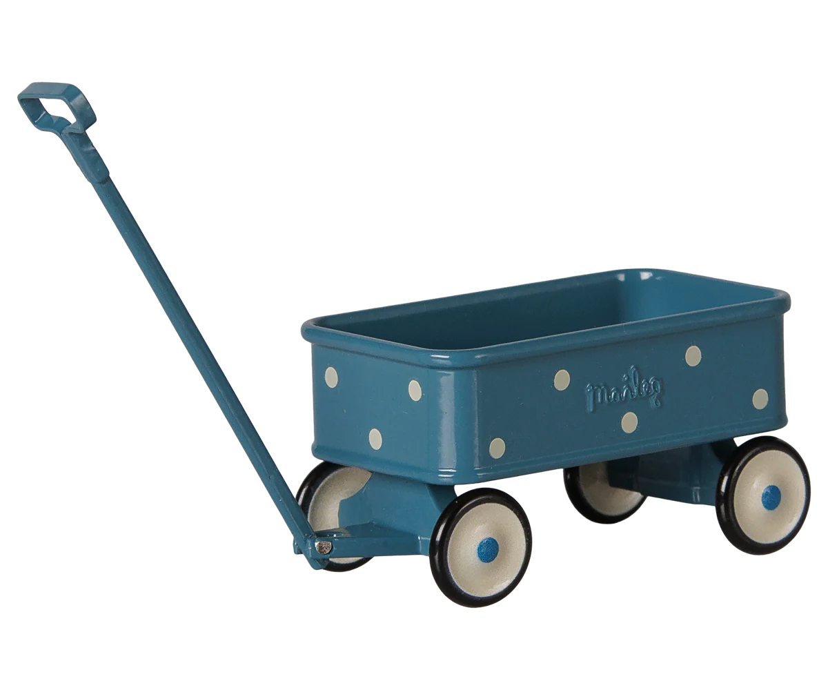 Wagon, Mouse- Blue
