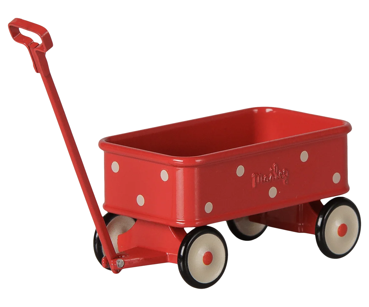 Wagon, Mouse- Red