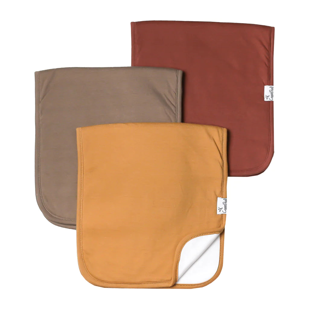 Burp Cloth Set of 3- Dune