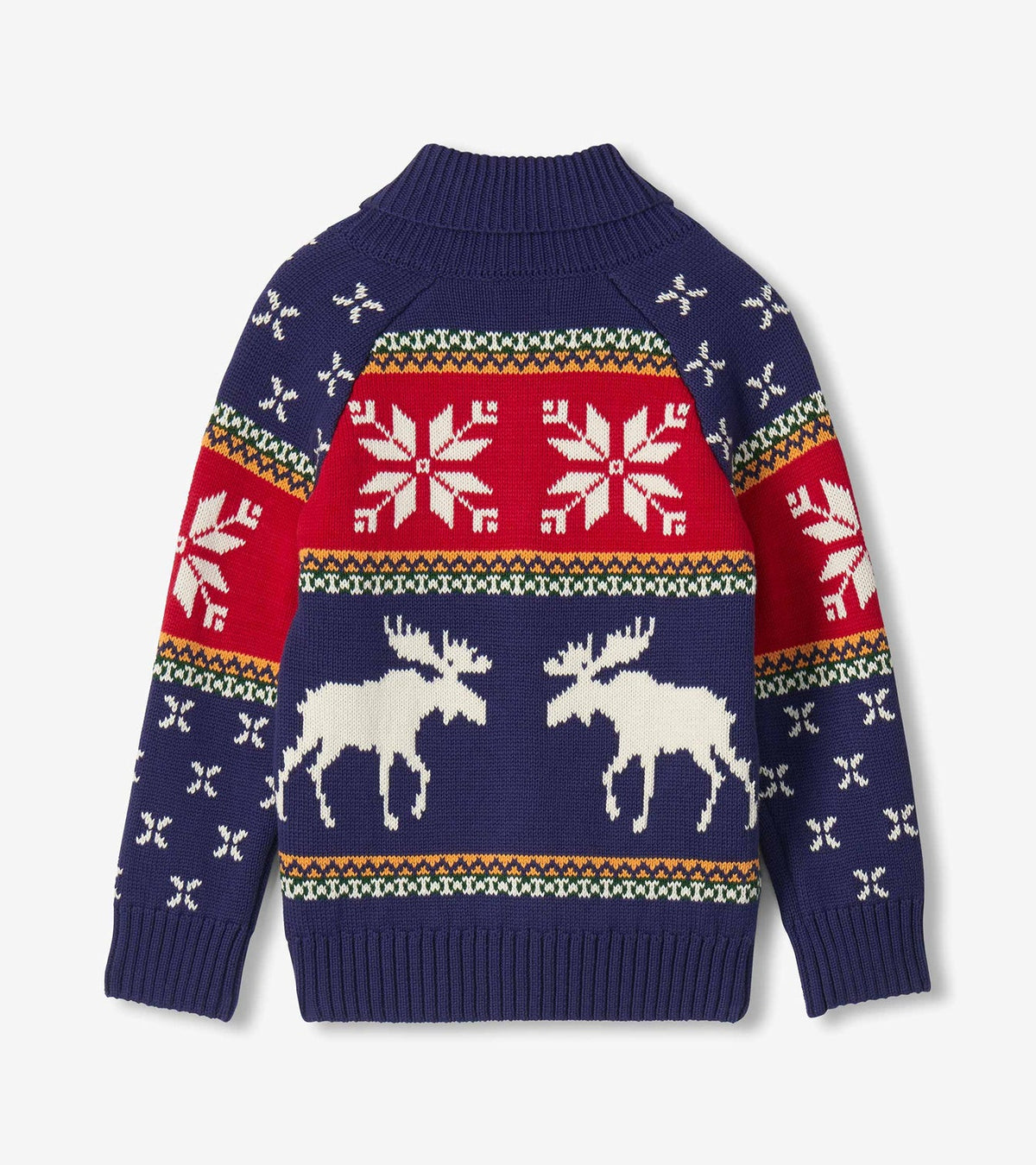 Holiday Moose Shawl Cardigan