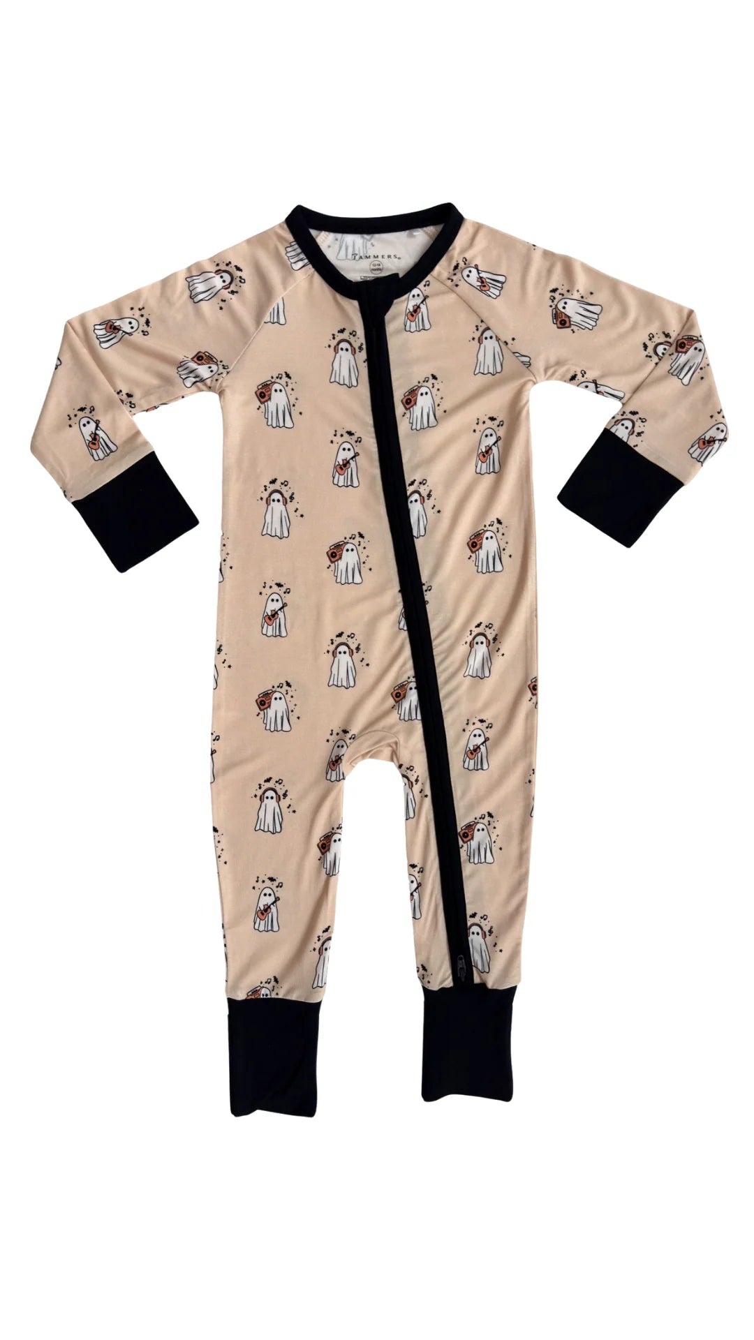 Zippered Romper- DJ BoomBox