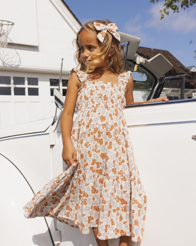 Americana Floral Josie Dress