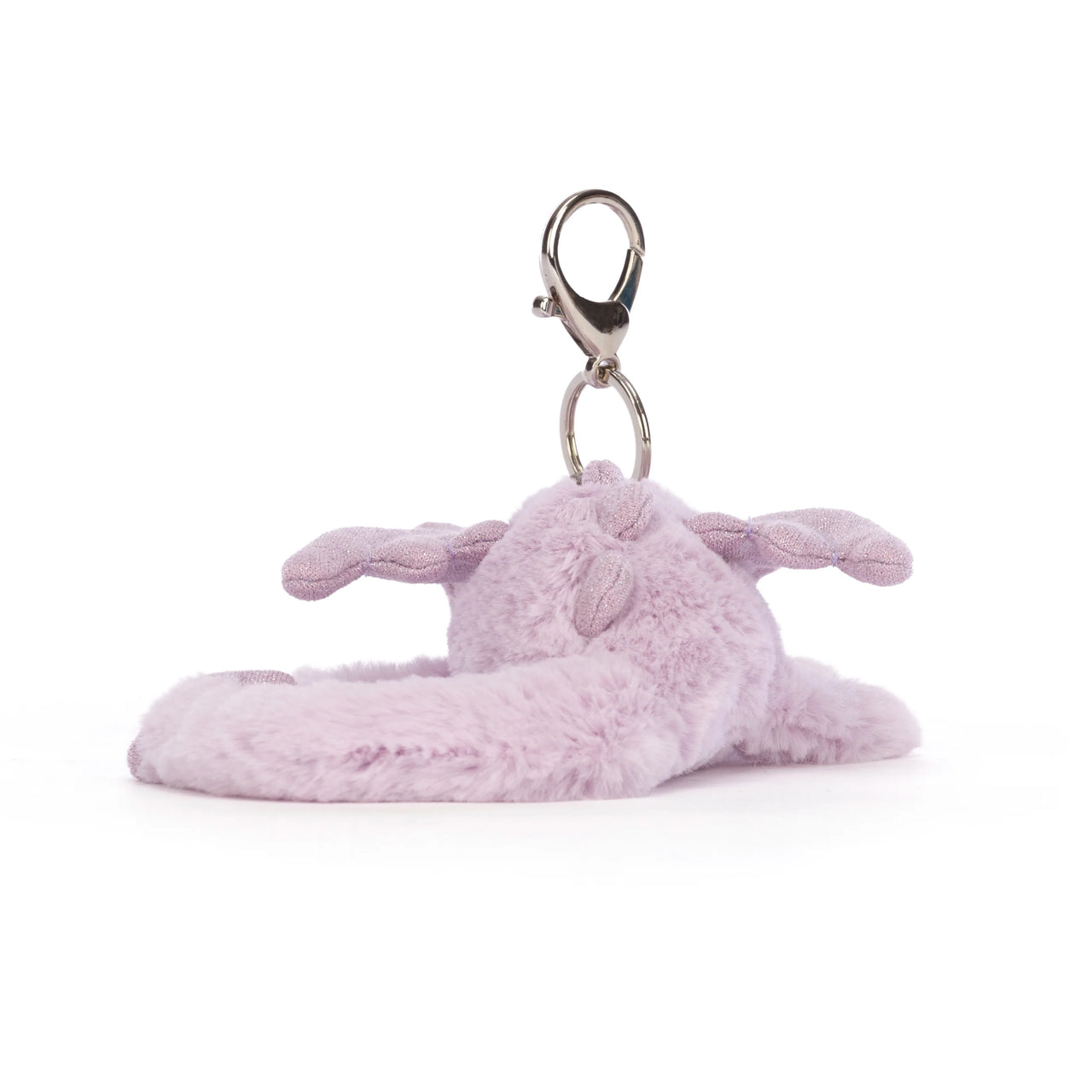 Lavender Dragon Bag Charm - Jellycat