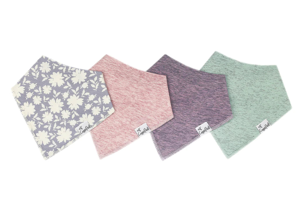Baby Bandana Bib Set of 4- Lacie