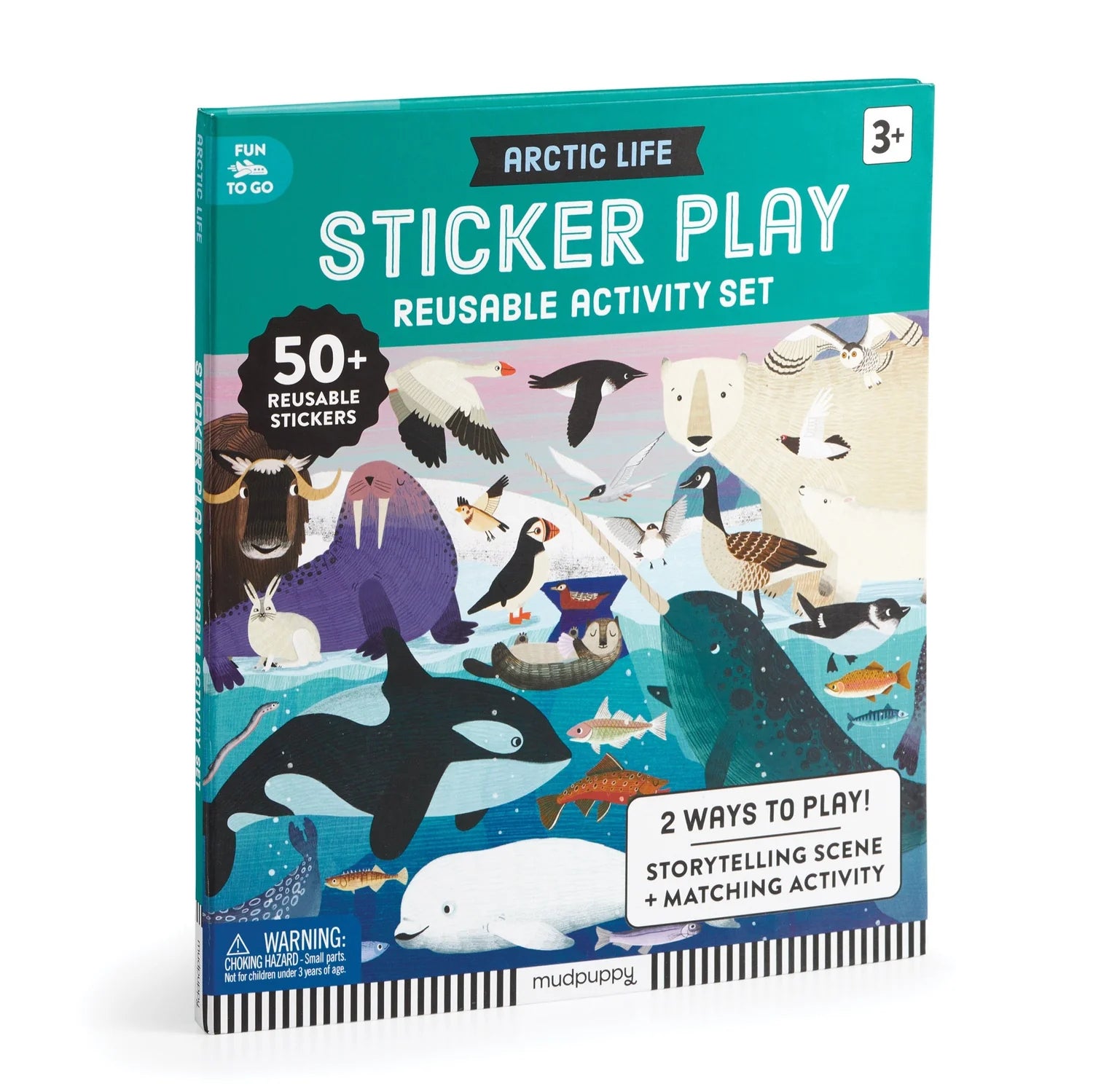 Arctic Life Sticker Play Reusable Activity Set