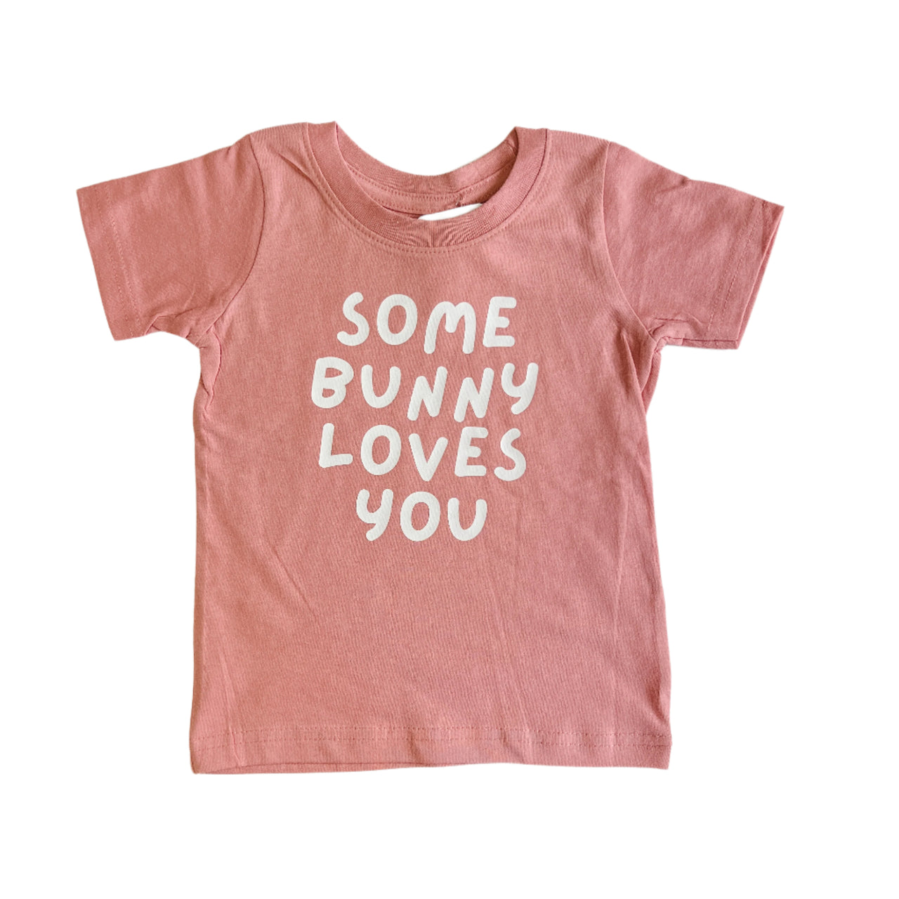 Some Bunny Love You Graphic Tee - Rose